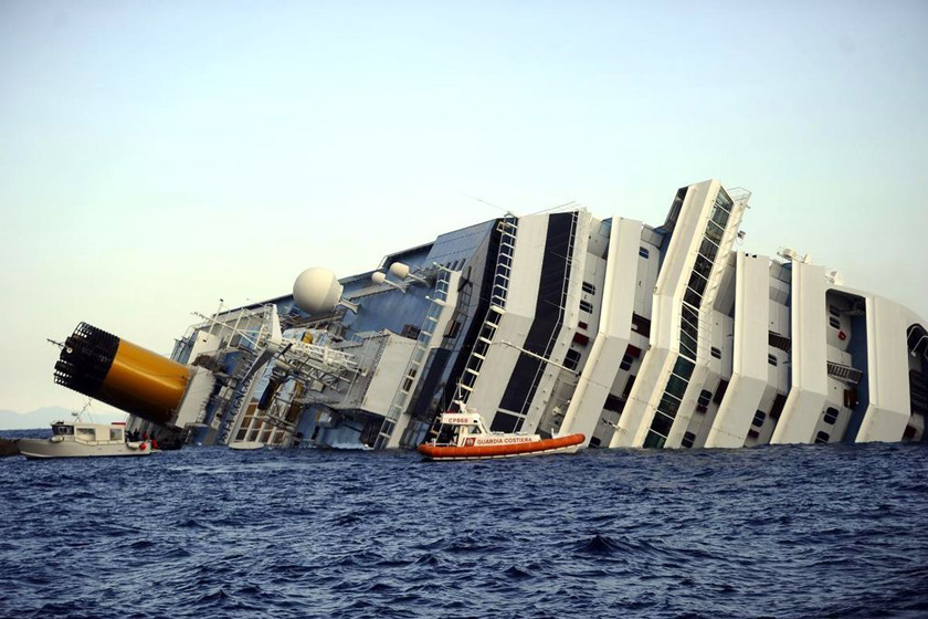 意大利游轮触礁事故死亡人数上升至5人
