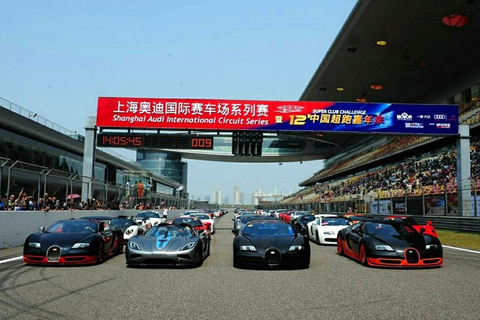 5月27日，上海，2012年中国超跑嘉年华。 东方IC_上海举办超跑嘉年华 豪车总价近40亿