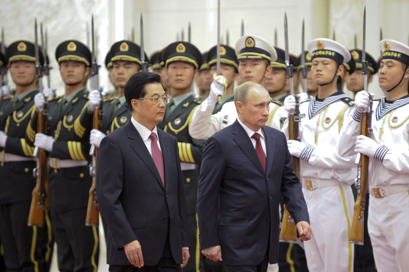 俄总统普京新任期内首次访华