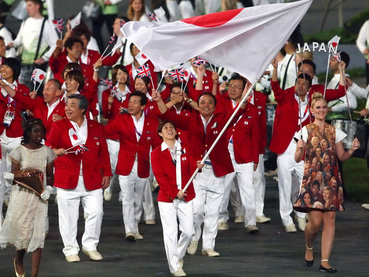 奥运开幕式日本代表团集体被带离现场