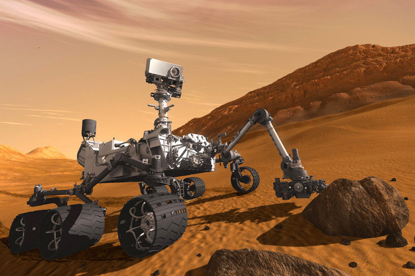 美国好奇号探测器成功登陆火星