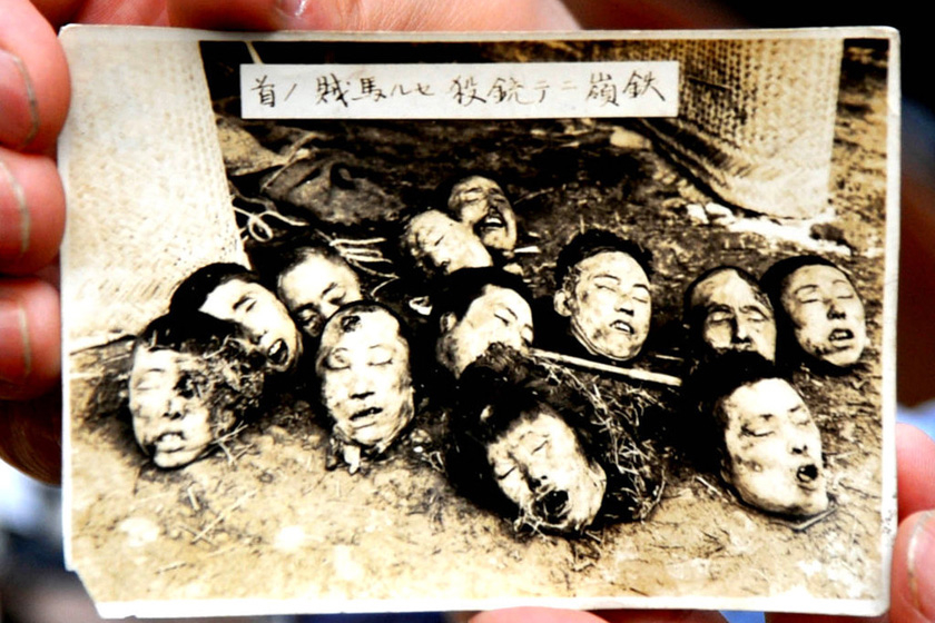 日军杀害中国志士原版图片现身