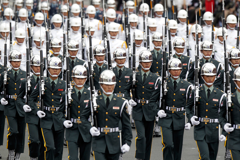 台湾双十庆典大会在总统府