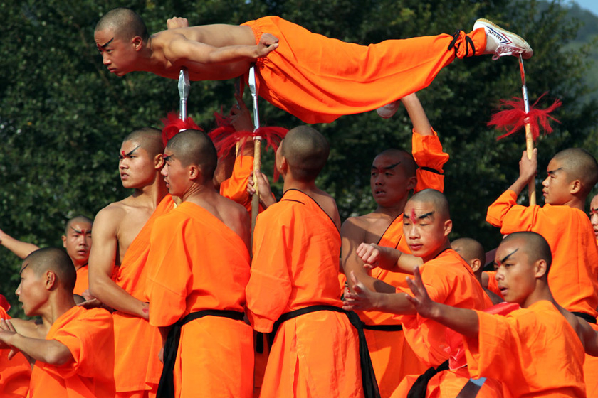 福建莆田南少林武术文化节开幕_图片频道_财新网