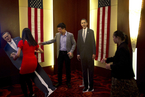 美驻华使馆举行模拟投票活动