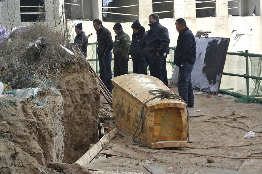 太原钉子坟动迁