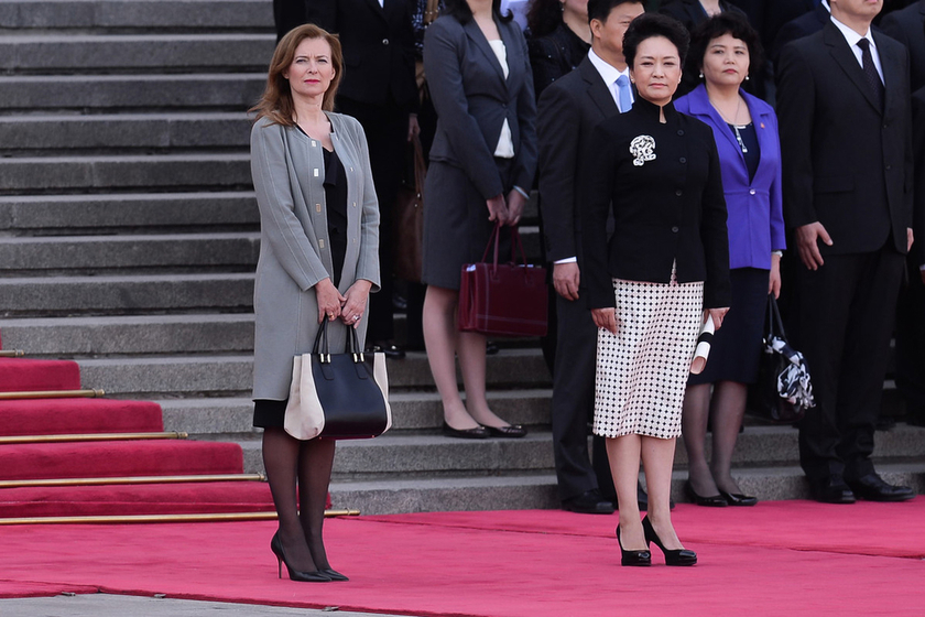 法国总统奥朗德访华+其女友备受关注