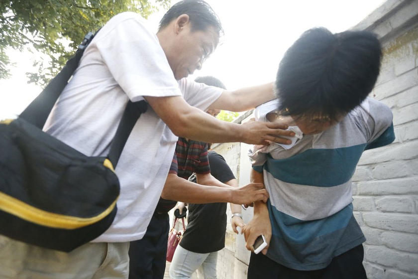 北京警方打击儿童医院号贩子