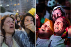 世界杯半决赛巴西惨败德国 双方球迷悲喜反差大