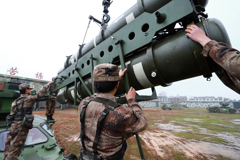 揭秘:中国陆军首支女子导弹连