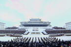 朝鲜民众参加集会 宣誓贯彻金正恩新年讲话内容