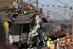 卢森堡南部发生火车碰撞事故 多人受伤 