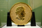 德国博物馆一枚100公斤金币被盗 面值百万加元