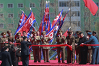 朝鲜举行黎明大街竣工仪式 金正恩出席并剪彩