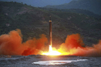 朝鲜称成功试射新型地对地中远程“火箭”