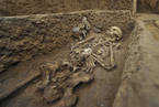 济南考古发现5000年前一米九高古人 住联排大房
