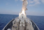 俄军舰向叙利亚代尔祖尔地区IS设施发射导弹