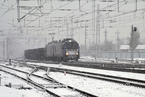内蒙古集宁地区迎降雪 高速封闭致旅客涌向铁路