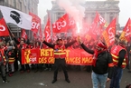 法国总工会组织大游行 要求撤销劳动法改革