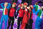短道女子3000米接力 中国队被判犯规韩国夺冠