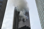 纽约特朗普大厦发生火灾 致1死4伤