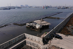 地面持续沉降 印尼首都欲建墙防海水入侵
