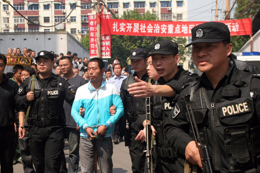 9月21日，犯罪嫌疑人之一（主犯）。 何浩/CFP_洛阳电视台记者李翔遇害案告破