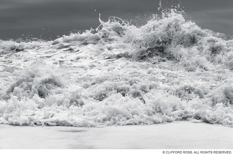 《冰+煤》摄影展：Clifford Ross作品