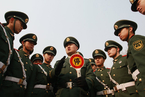 武警北京总队演练两会安保