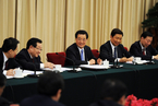 胡锦涛等党和国家领导人参加分组审议