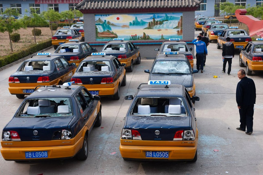 崇州市出租车图片