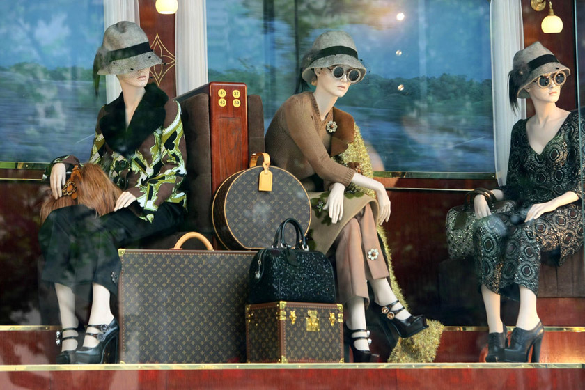 7月18日，位于上海恒隆广场的“路易威登之家”。 翁磊/东方IC_中国最大LV专卖店将在沪开业