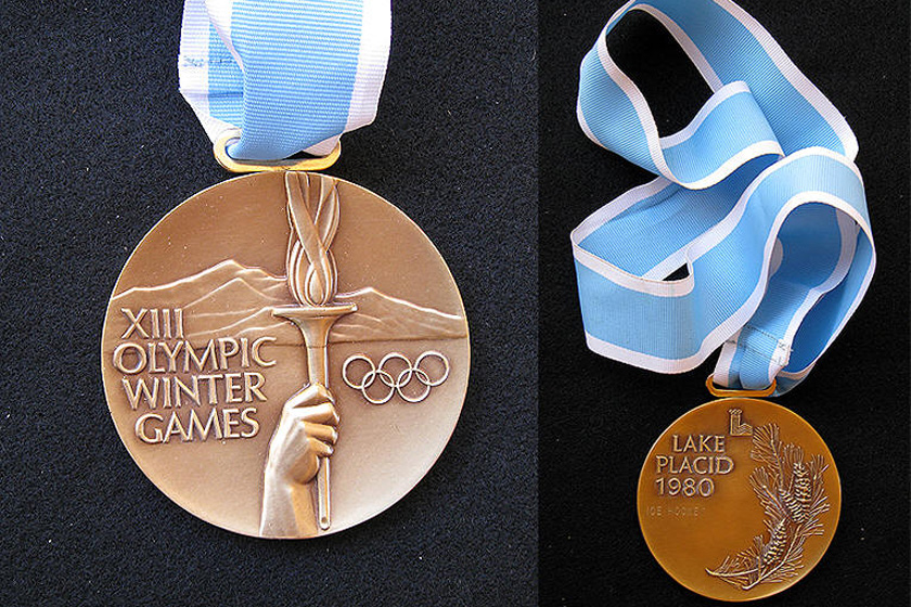 9.1980年普莱西德湖冬奥会，重量：7.23盎司，现价：11452美元。_外媒评历届奥运十大最具价值金牌