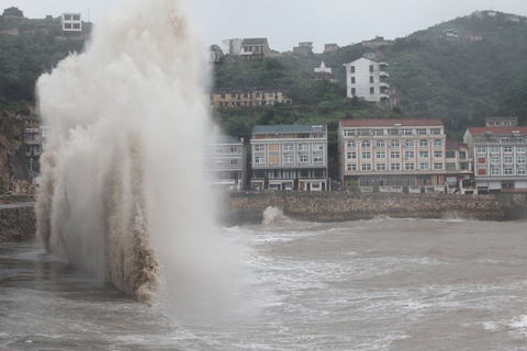 台风“海葵”来袭 浙江转移逾百万人