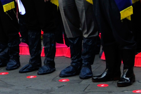 8月28日，活动启动仪式现场。  高殿华/东方IC