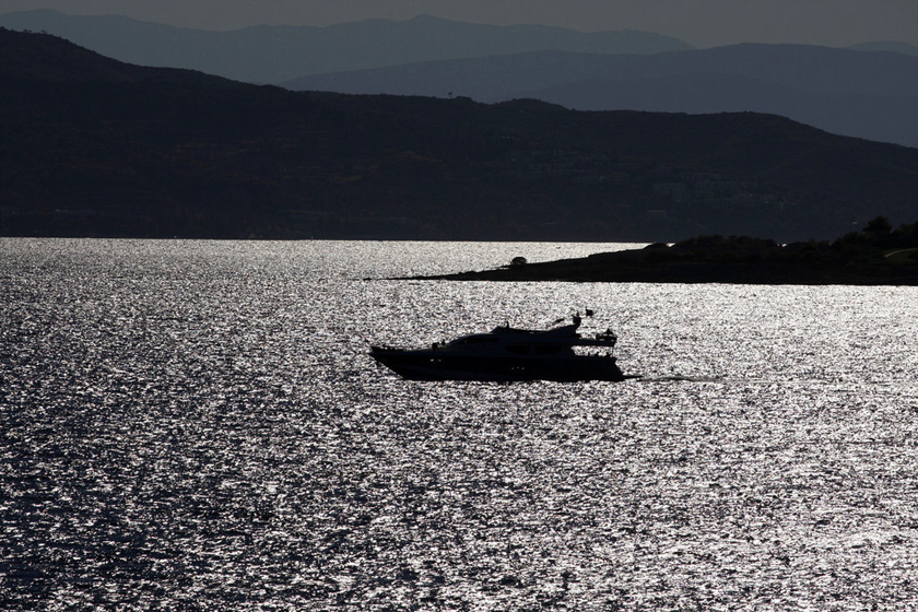 9月1日，富豪聚集地希腊Porto Heli岛。    Aristidis Vafeiadakis/东方IC _探访希腊富豪聚居地