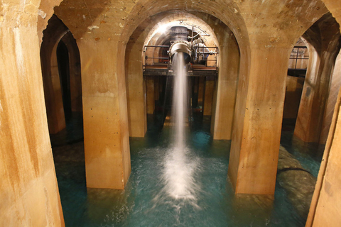 Montsouris地下水库，储水量为20.2万立方米，是法国巴黎五大水库之一，它为巴黎20%的人口提供用水。  PATRICK KOVARIK/东方IC