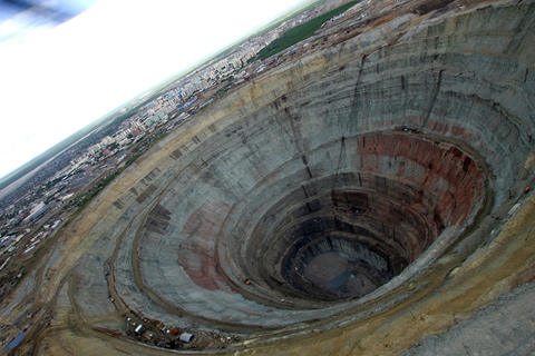 钻石矿矿场图片