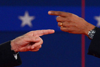 美国总统大选举行第二次辩论