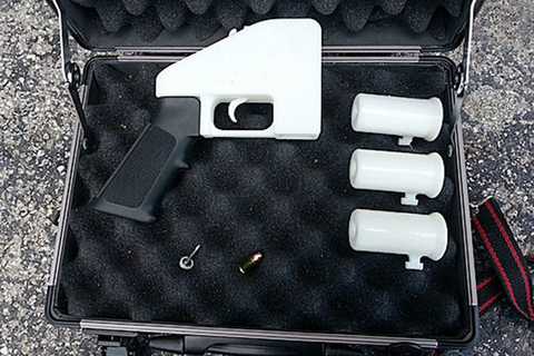 美国3D打印枪试射成功