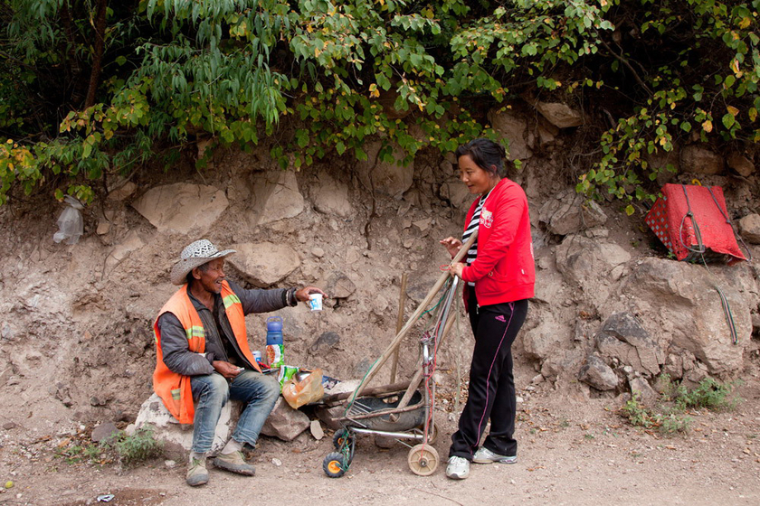 香格里拉女邮差