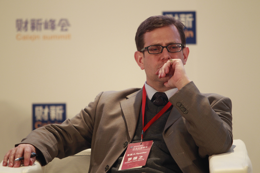 12月18日，北京，2013财新峰会，议题：破解资源与环境压力。国际金融公司高级项目官员，中国节能减排融资（CHUEE）项目经理罗维之。 王攀/ 财新记者 _议题：破解资源与环境压力
