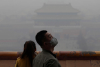 牛光摄影：北京雾霾天
