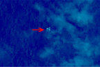 中国卫星在疑似失事海域发现漂浮物