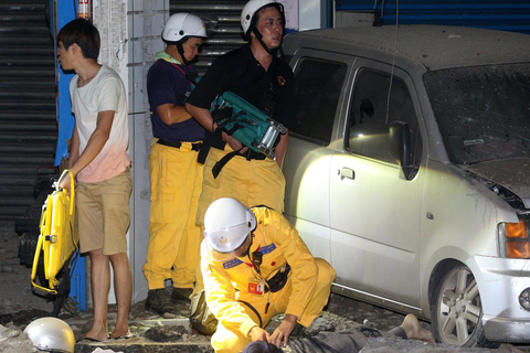 8月1日凌晨，台湾高雄市前镇区发生燃气爆炸。