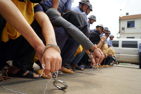 广西武鸣警方打掉一恶势力团伙