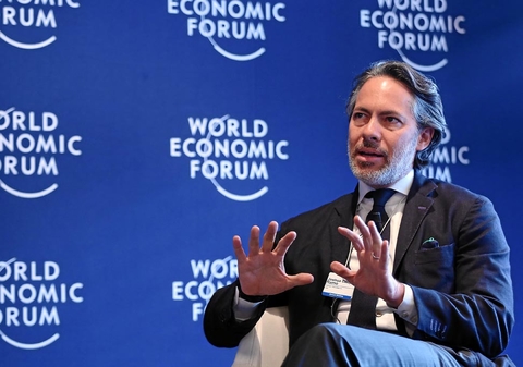 “中国前景展望”主题分论召开。 图片来自世界经济论坛年会