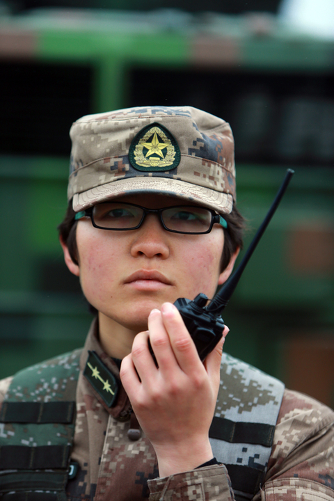 揭秘:中国陆军首支女子导弹连