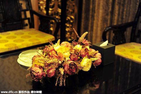 2015年6月12日报道，江苏江阴华西村，朝鲜美女服务员、“价值3亿元人民币”的金牛、顶部直升飞机停机坪，众多前缀使得传说中的龙希大酒店更添一份神秘和奢华。华西村的朝鲜女服务员最早的一批人在2011年12月底到达，后来人数陆续增加。实际上，做服务员只是兼职，朝鲜姑娘的主业是歌舞表演。消费达到一定水平，就可以免费观看一段她们的歌舞表演。这些姑娘声音甜美，多才多艺，每人都会一两种乐器，如电子琴、架子鼓。她们会唱朝语歌《阿里郎》、《桔梗谣》，中文歌《好日子》、《青藏高原》。 东方IC