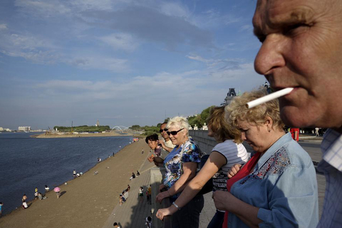 黑河成俄罗斯人"休闲后花园"